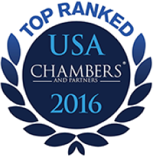 Ranked Band 1 in Wealth Management, Nationwide, by Chambers USA (Chambers & Partners), 2010-2016 