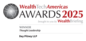 Recognized by WealthBriefing at WealthTech Americas Awards 2025