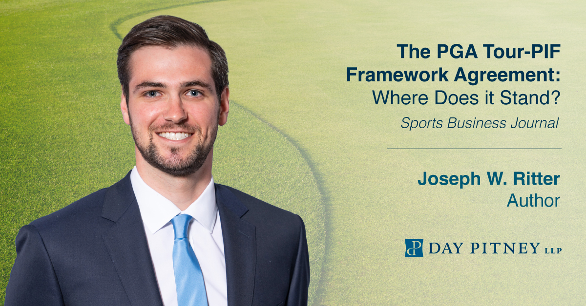 The PGA Tour-PIF Framework Agreement: Where Does it Stand? | Day