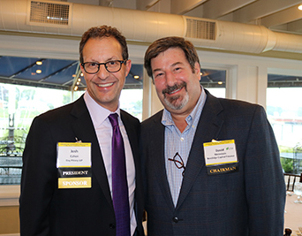 Josh Cohen and TMA CT Chapter Chairman David Weinstein