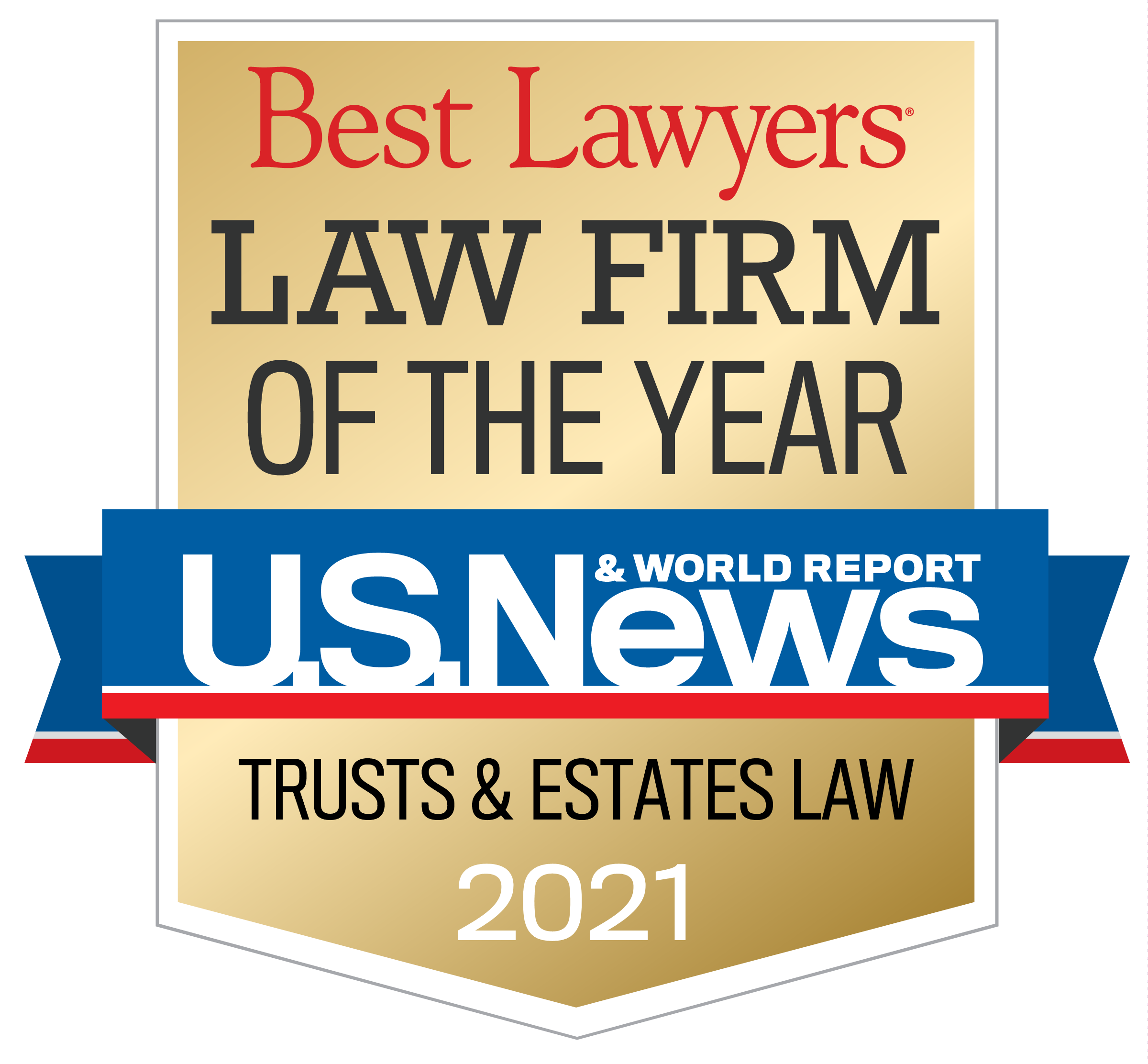 Best Lawyers - Law Firm of the Year - US News - 2021